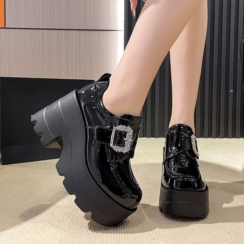 Women Shoes Ksa - 10CM Heels Chunky Sneakers 2025 New