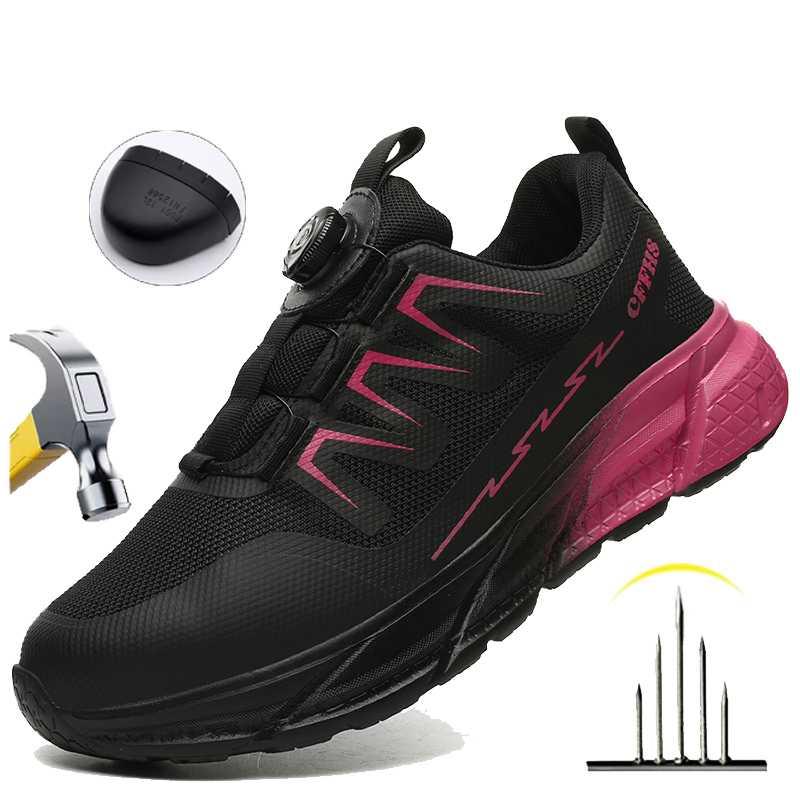 Women'S Shoes Hike - Anti-Smash Steel Toe Working Boots For