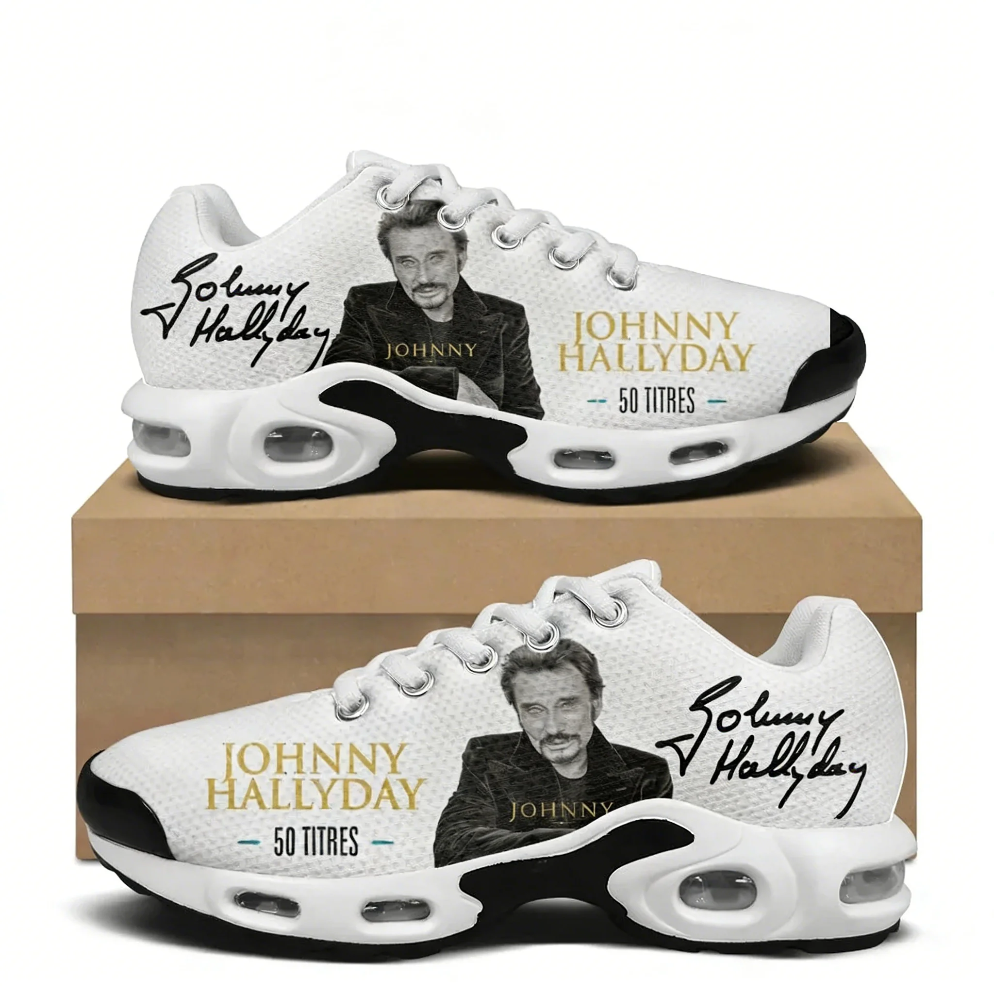 Women'S Shoes Hike - Johnny Hallyday Pop Rock Singer Air