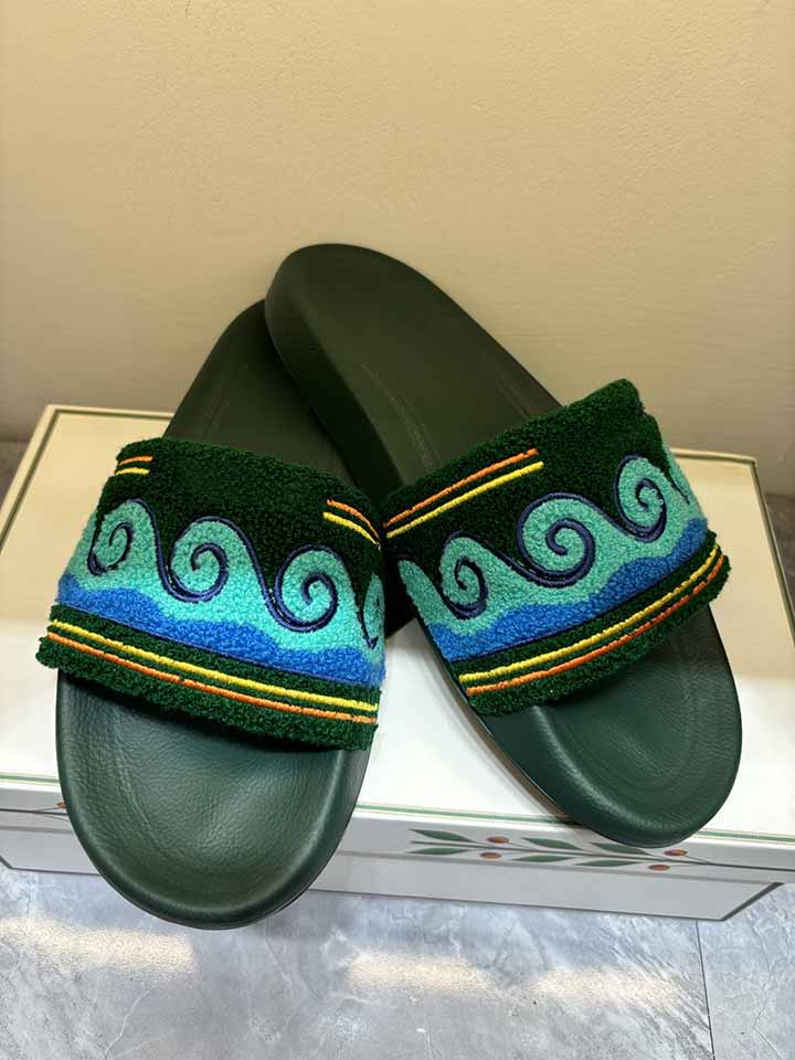Women'S Shoes Paris - 2025ss Casionblank Paris Logo Embroidery Women