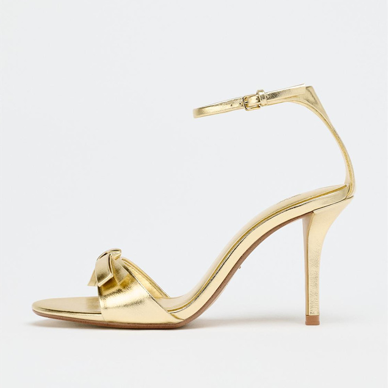 Elegant Golden Bow Brand High  - огляд і ціна Women Shoes Brand