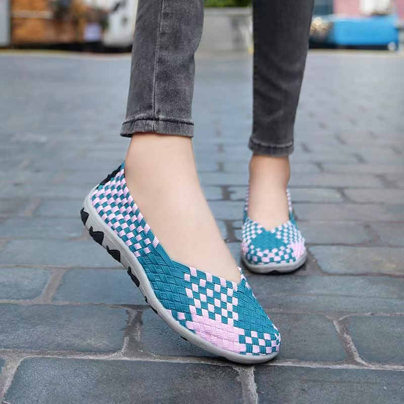 Women Hand Woven Elastic Big S - огляд і ціна Women'S Shoes Hands Free