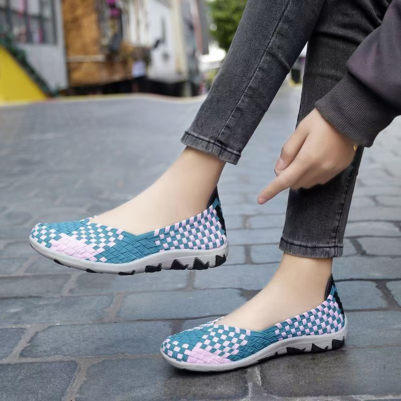 Women Hand Woven Elastic Big S - огляд і ціна Women'S Shoes Hands Free