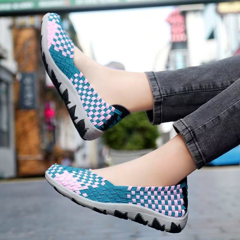 Women Hand Woven Elastic Big S - огляд і ціна Women'S Shoes Hands Free