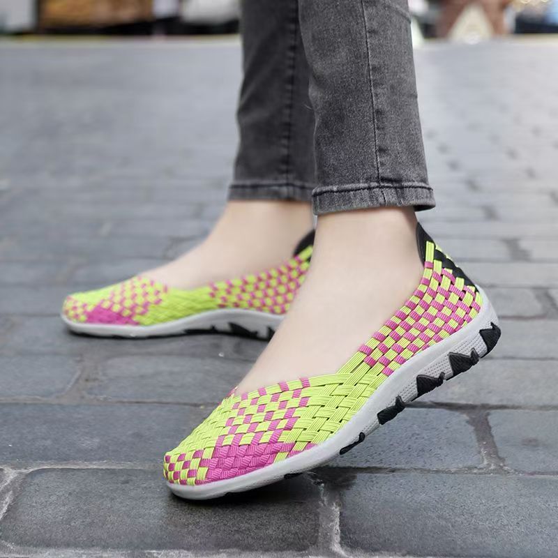 Women Hand Woven Elastic Big S - огляд і ціна Women'S Shoes Hands Free