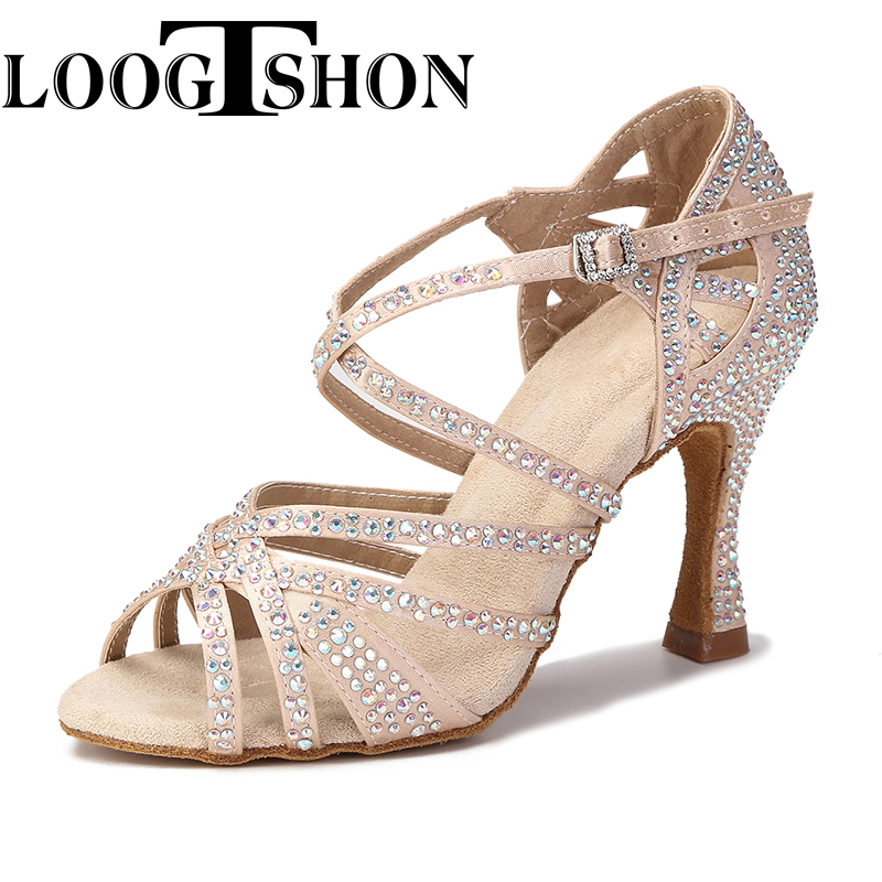 Loogtshon  Satin Ballroom Shoe - огляд і ціна Women Shoes Size 4 In Cm
