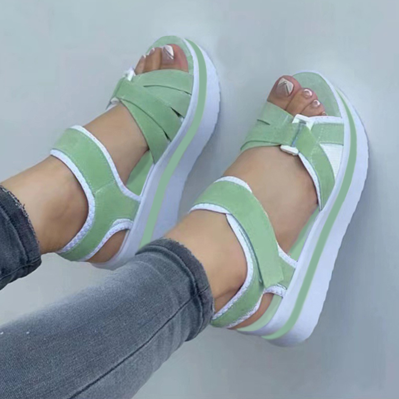 Fashion Women's Summer Sandals - огляд і ціна Espadrille Wedge Shoes