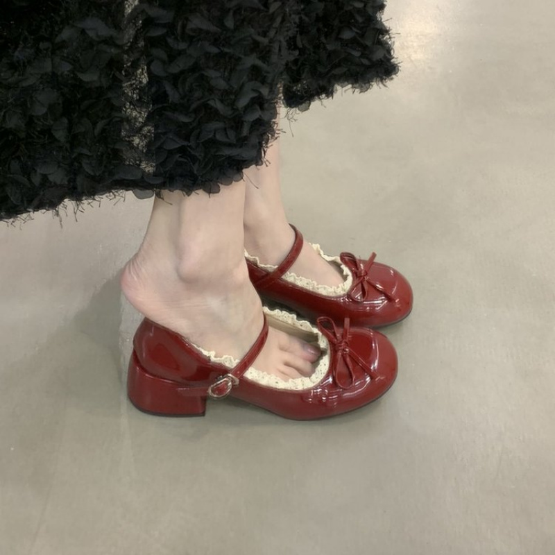 2026 Spring/Fall Women's High- - огляд і ціна Women'S Shoes Burgundy