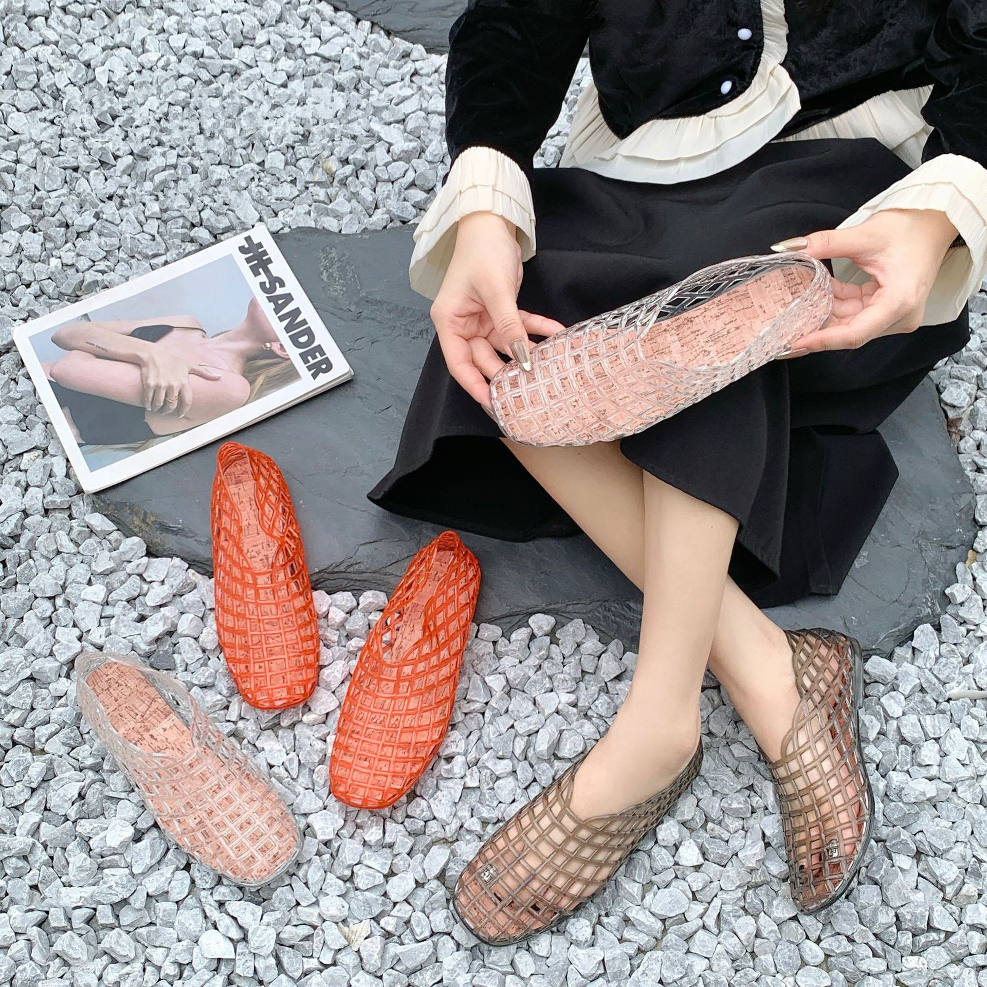 2025 Women's New Flat Sandals  - огляд і ціна Jelly Sandal Women