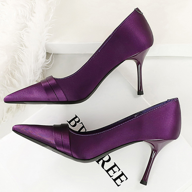 Women Elegant Burgundy 8cm Hig - огляд і ціна Women'S Shoes Burgundy