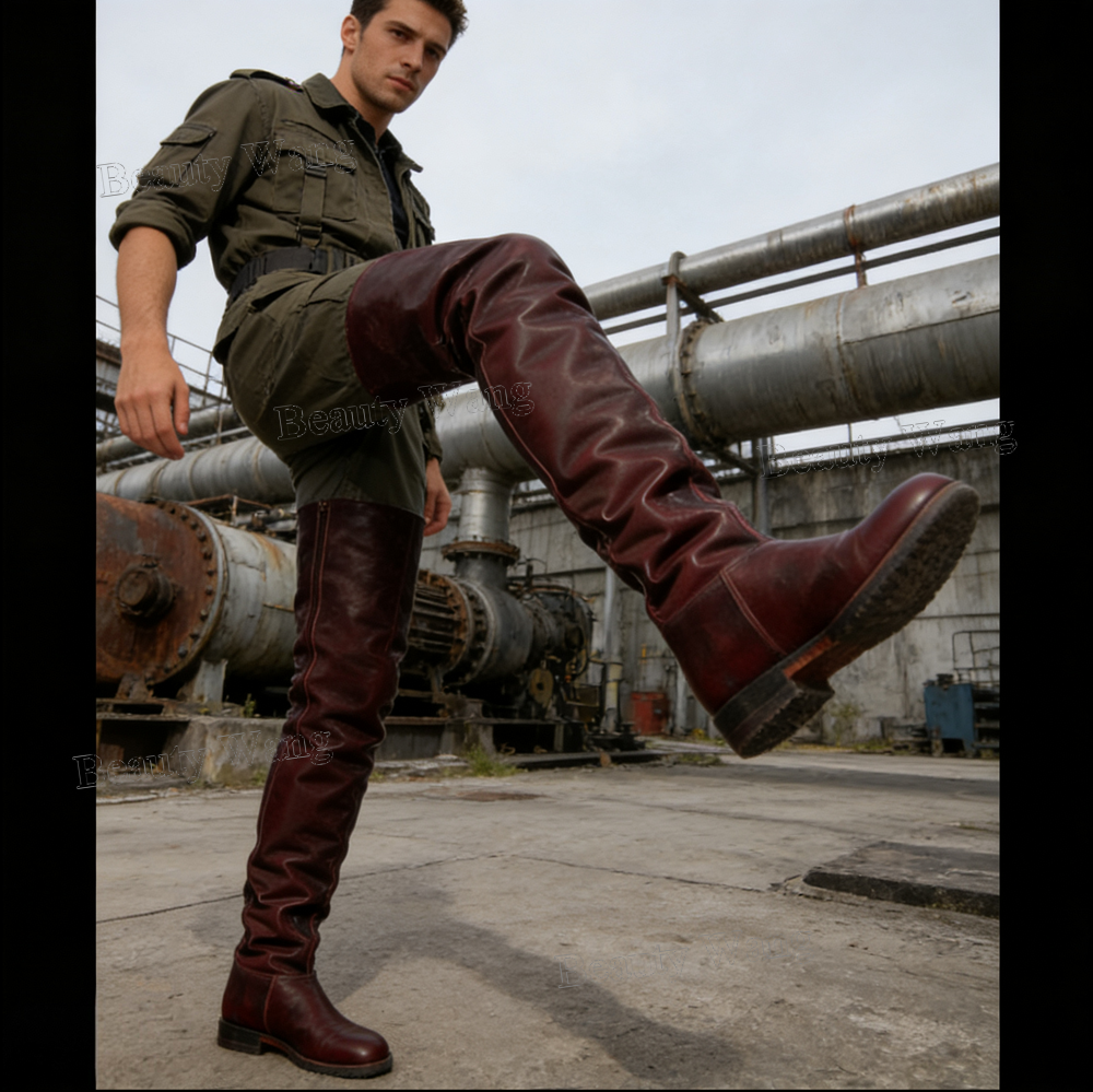 Burgundy Round Over the Knee M - огляд і ціна Women'S Shoes Burgundy