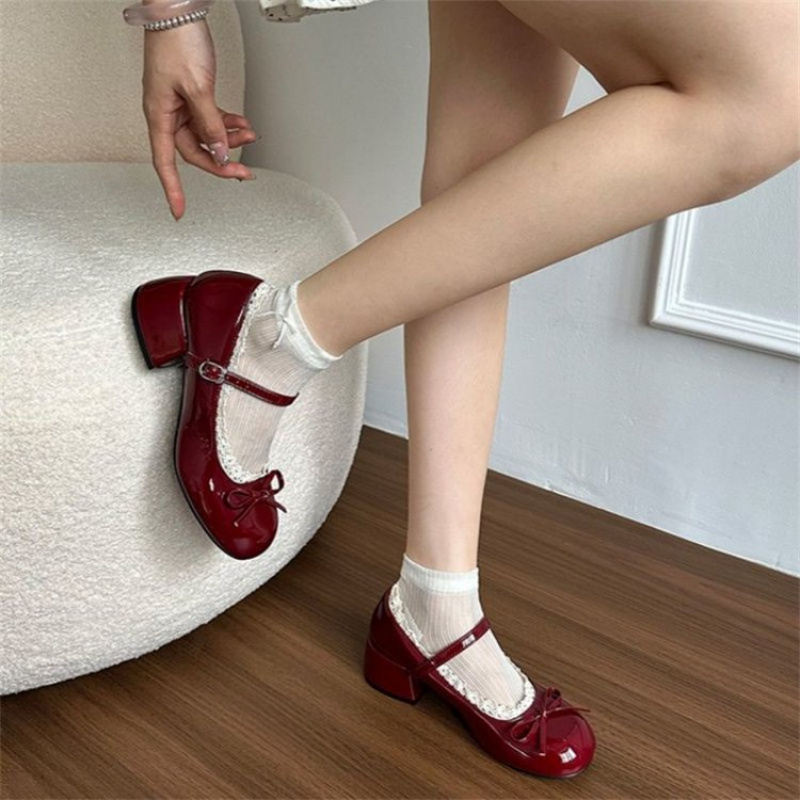 2026 Spring New Women's High-E - огляд і ціна Women'S Shoes Burgundy