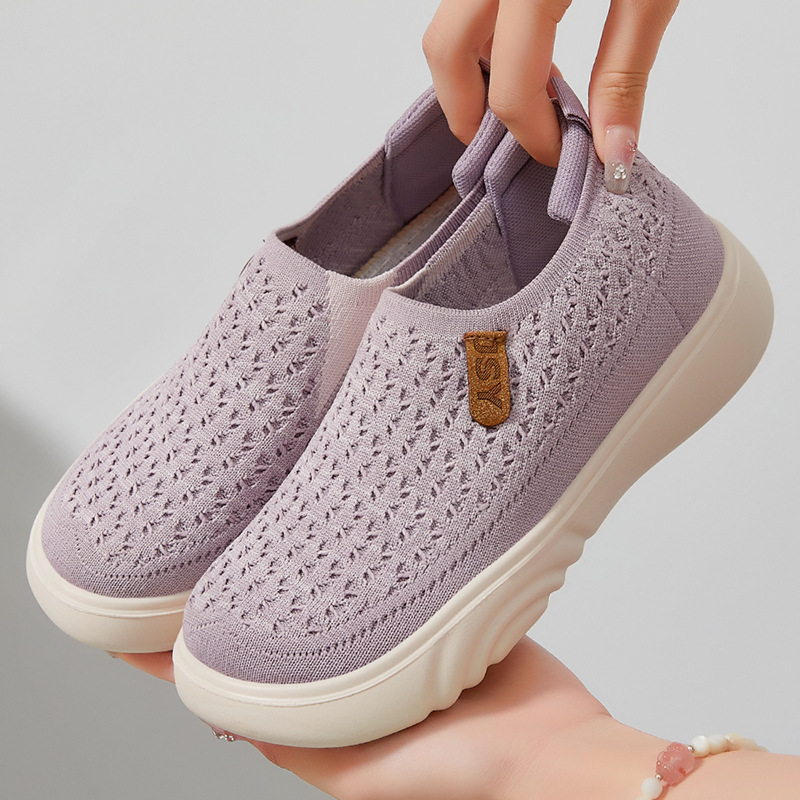 Spring Autumn Fly Knitting Bea - огляд і ціна Women'S Shoes Hike