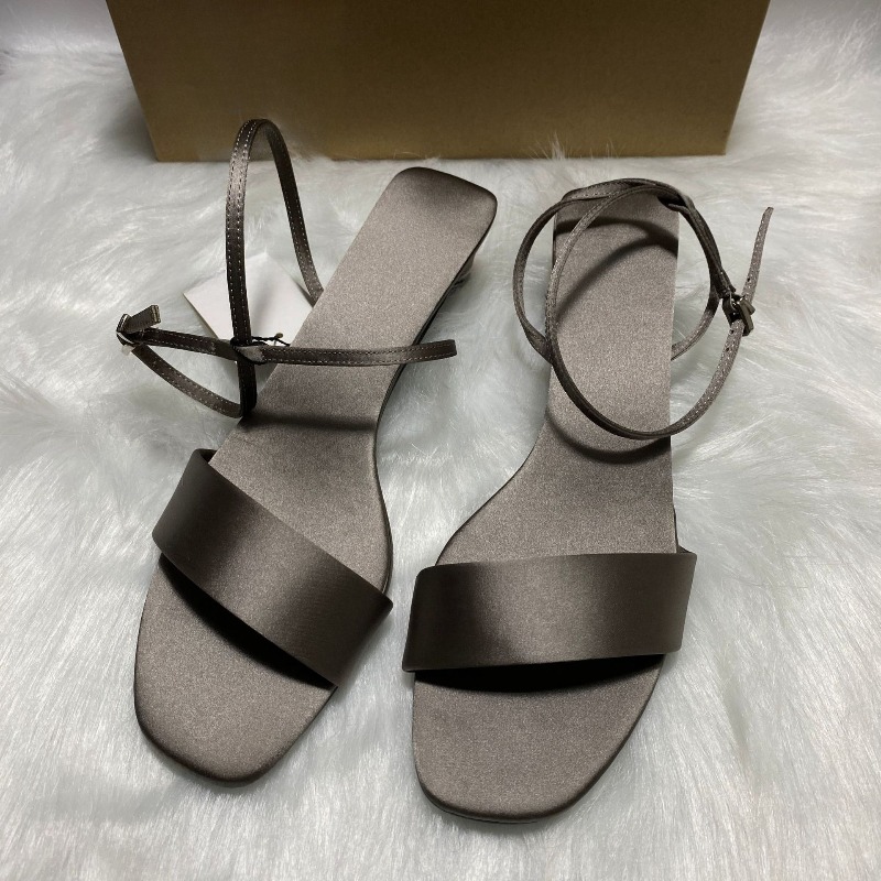 Luxury Satin Ankle Strap Low H - огляд і ціна Women Shoes Brand