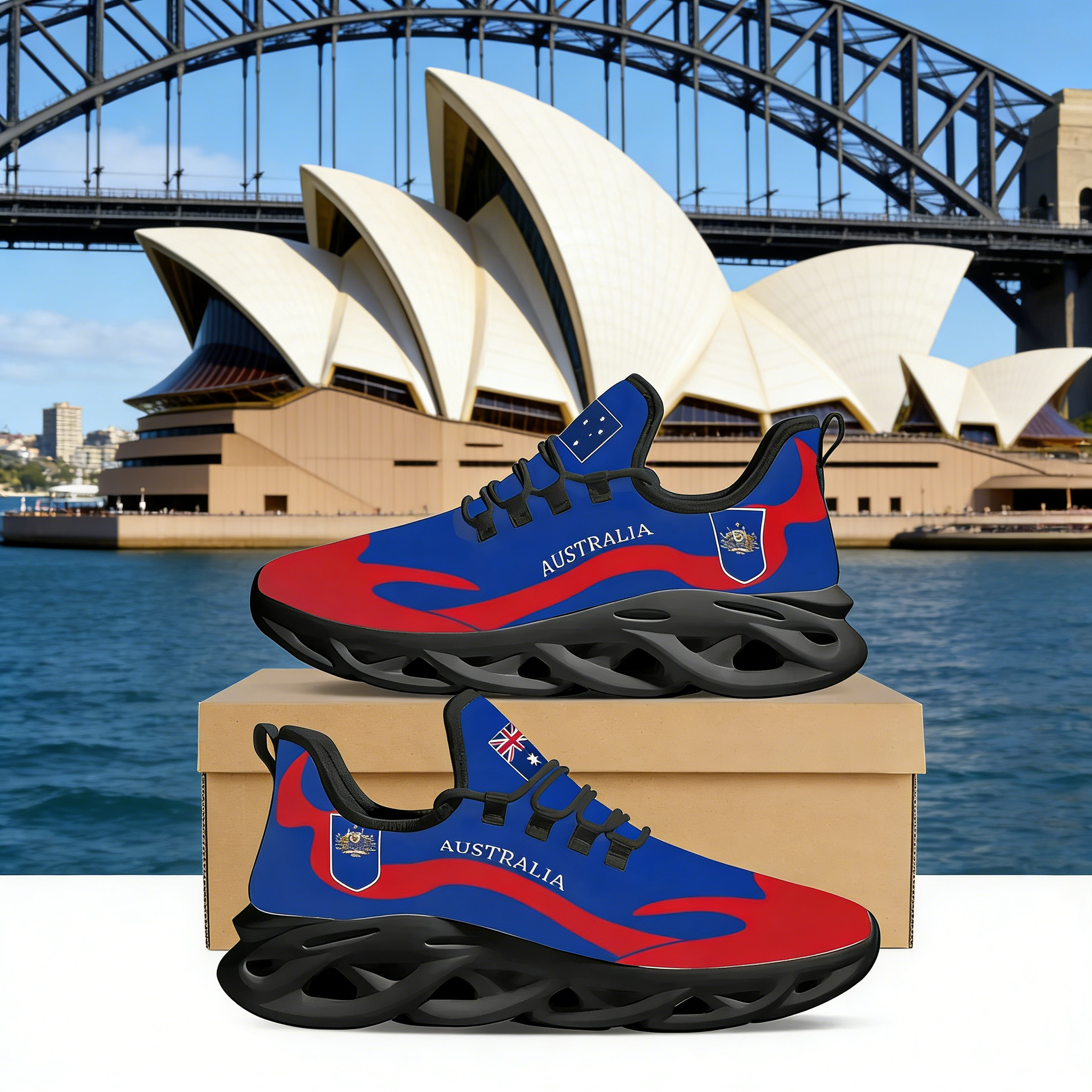 Albania Flag Mesh Sneakers, Bl - огляд і ціна Women'S Shoes Hike