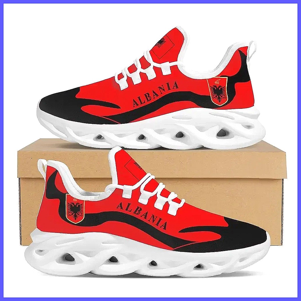 Albania Flag Mesh Sneakers, Bl - огляд і ціна Women'S Shoes Hike