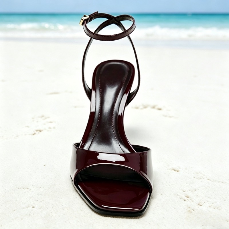 Elegant Burgundy Patent Leathe - огляд і ціна Women'S Shoes Burgundy