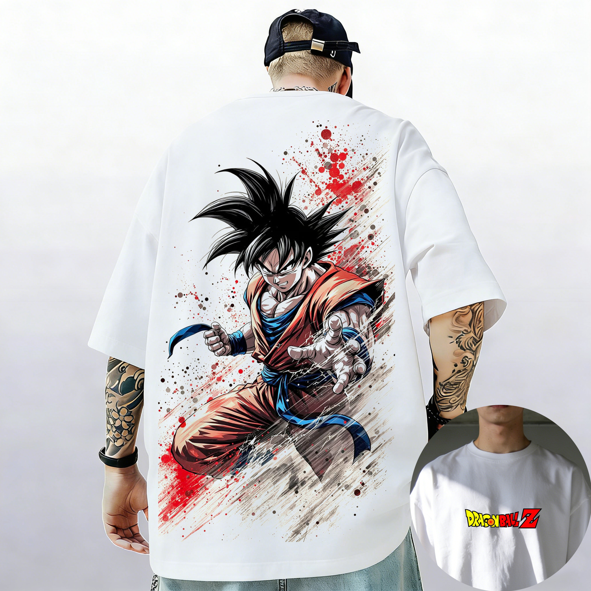 Dragon Ball Z Print Short Slee - огляд і ціна Women'S Shoes Z