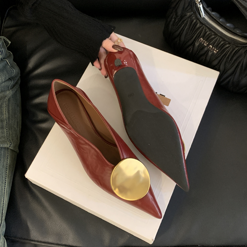 SUOJIALUN 2025 Autumn New Bran - огляд і ціна Women Shoes Brand
