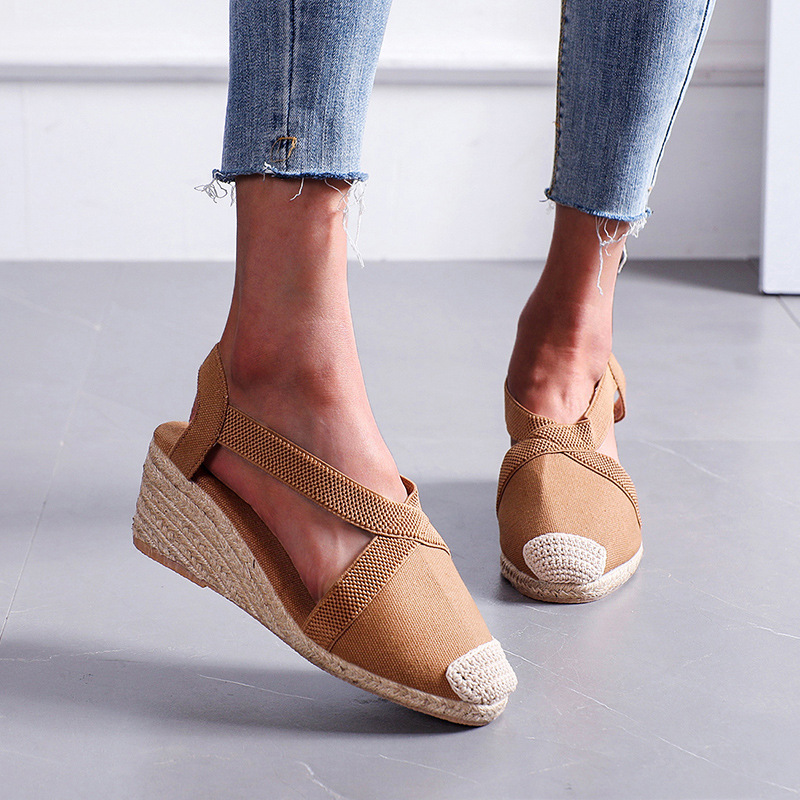 2026 Summer Women's Sandals St - огляд і ціна Espadrille Wedge Shoes