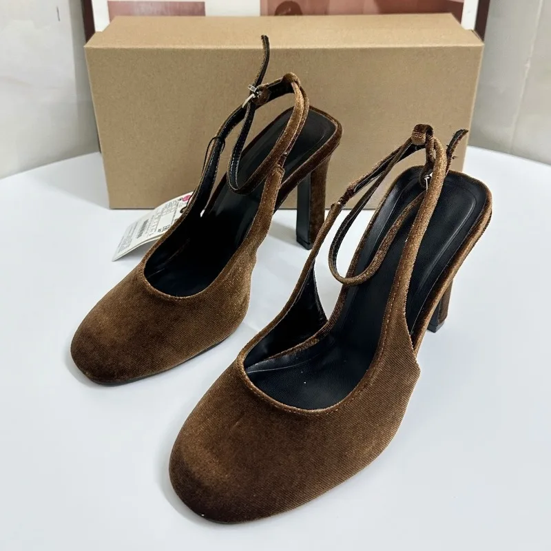 Retro Brown Suede Summer Women - огляд і ціна Women Shoes Brand