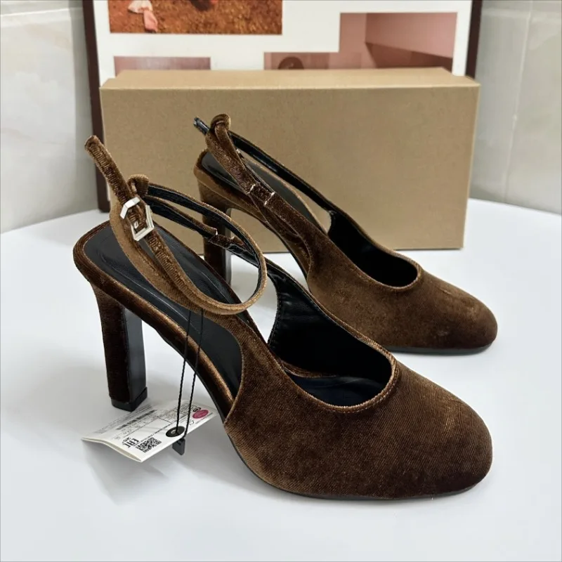 Retro Brown Suede Summer Women - огляд і ціна Women Shoes Brand