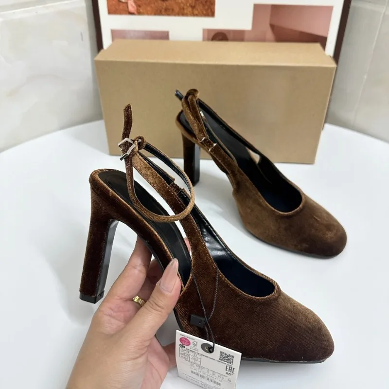 Retro Brown Suede Summer Women - огляд і ціна Women Shoes Brand