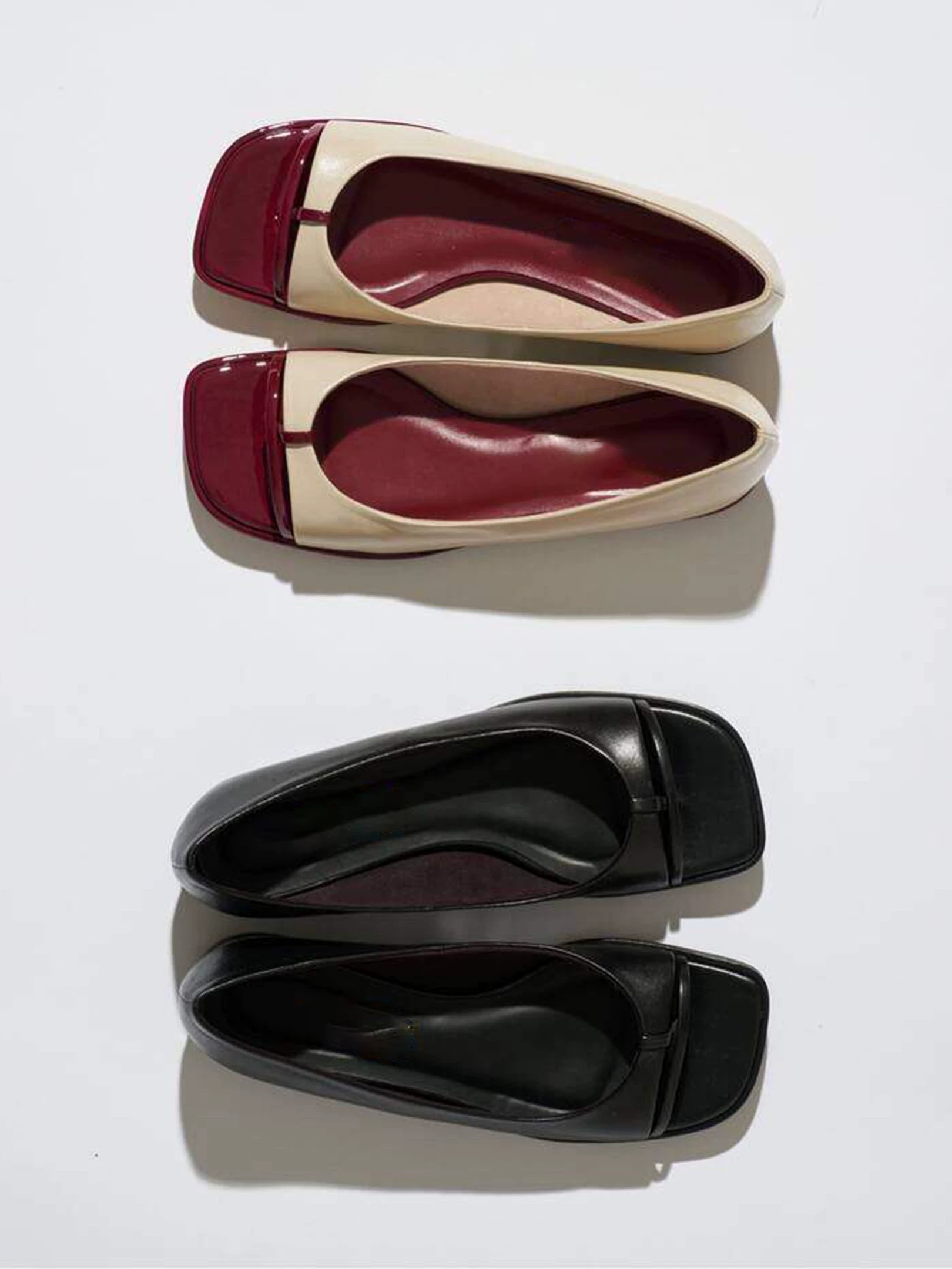 Women Beige And Burgundy Color - огляд і ціна Women'S Shoes Burgundy