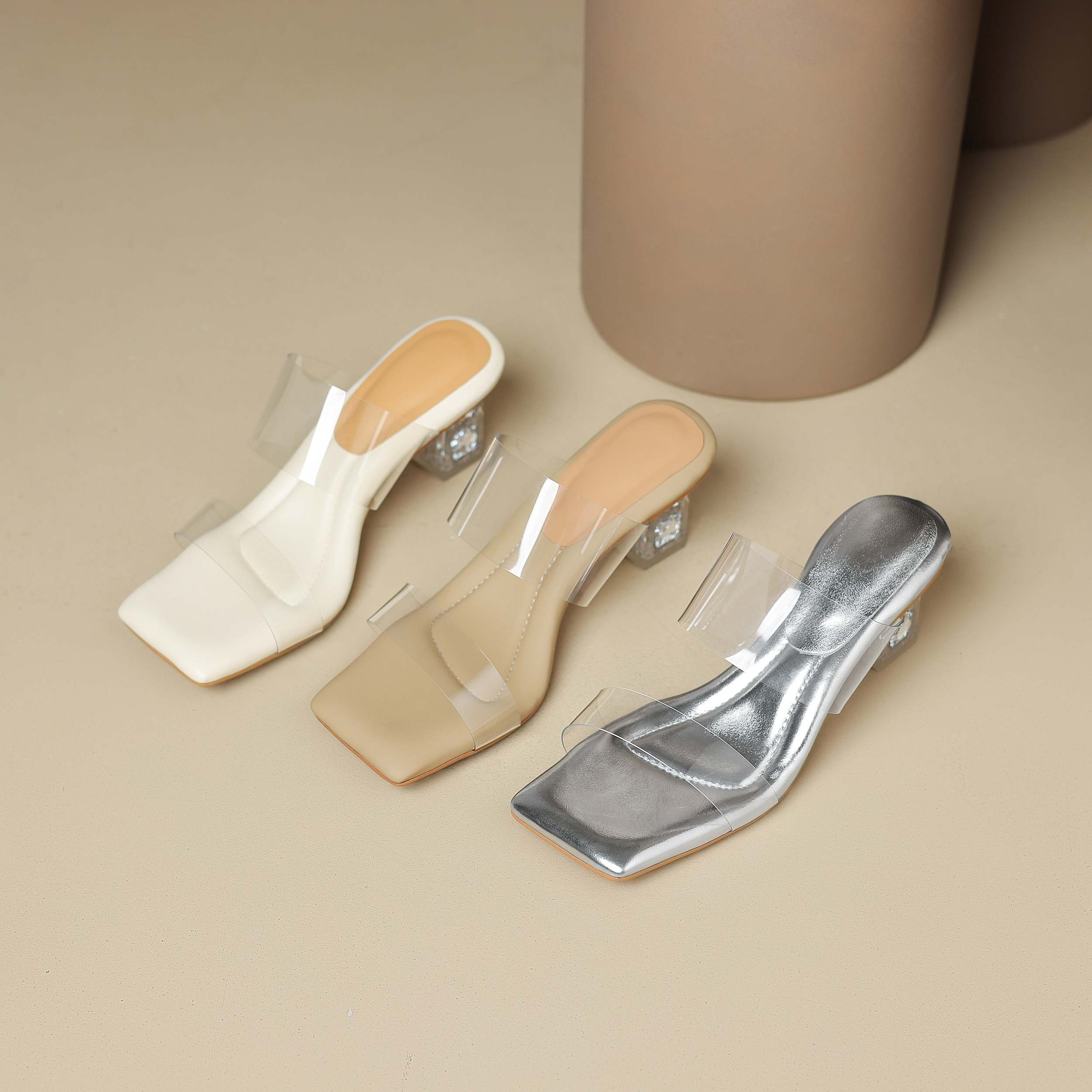 Plus Size 32-44 PVC Peep Toe j - огляд і ціна Jelly Sandal Women