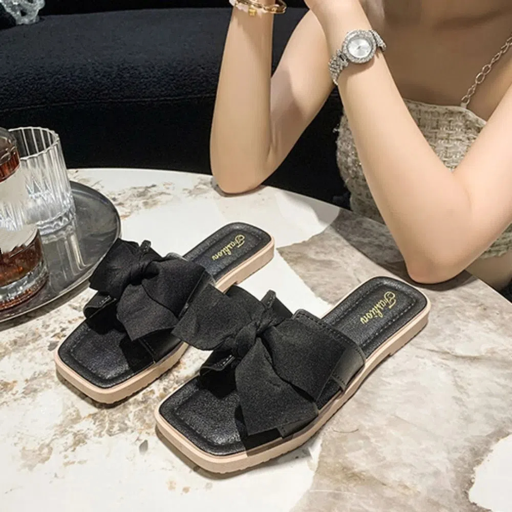 Casual Soft Sole Bowknot Slipp - огляд і ціна Jelly Sandal Women
