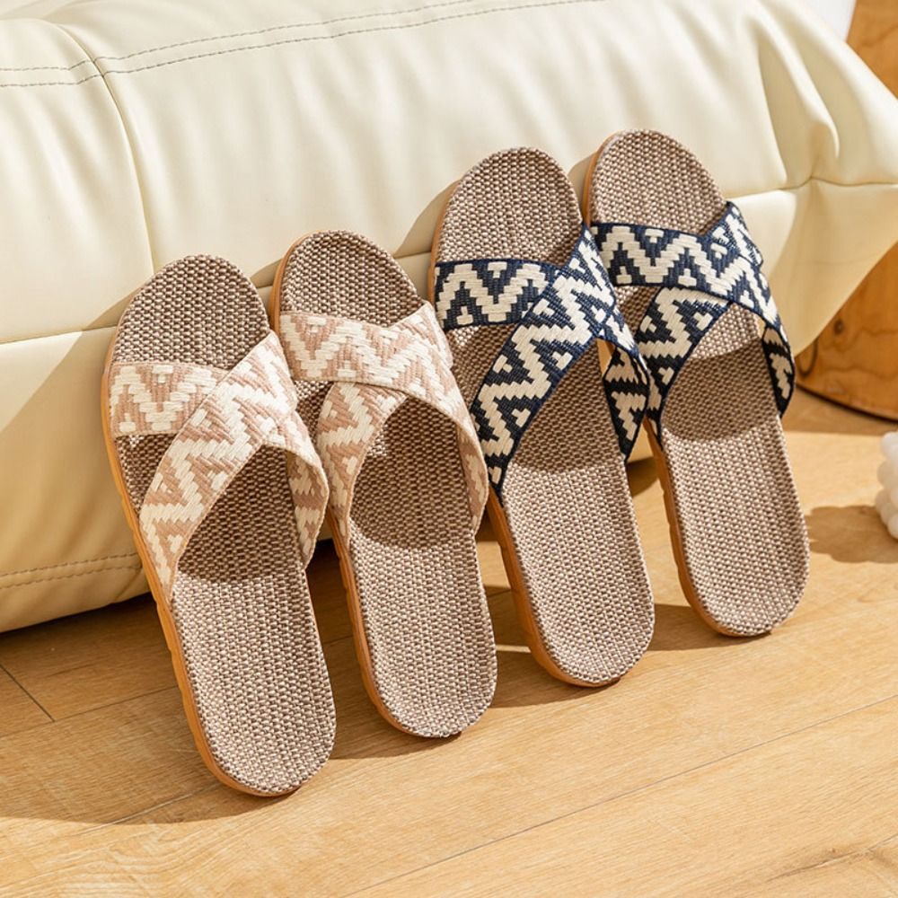 Fashion Ethnic Style Linen Cro - огляд і ціна Jelly Sandal Women