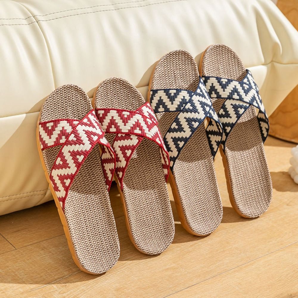 Fashion Ethnic Style Linen Cro - огляд і ціна Jelly Sandal Women